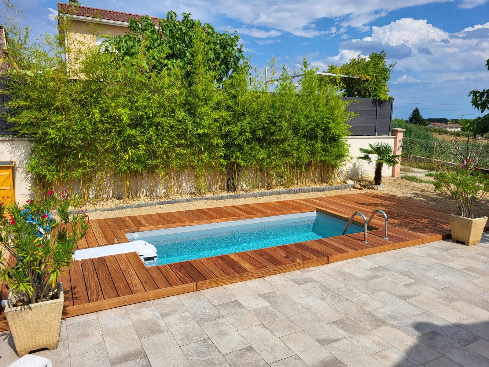 Piscine sans permis GALEO 2,00 x 5,00 m fond plat 110 - Piscines Aquinox — free download